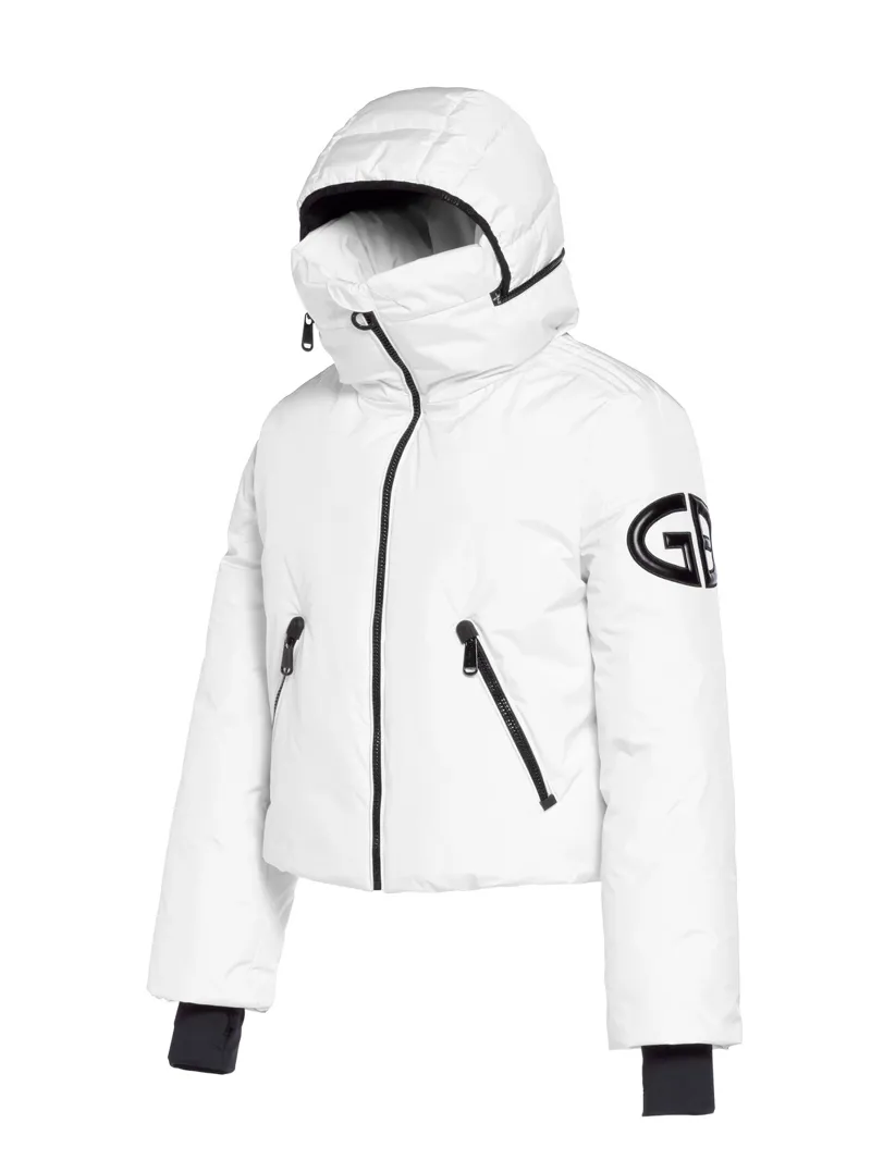 Goldbergh Porter Womens Down Ski Jacket - White-1