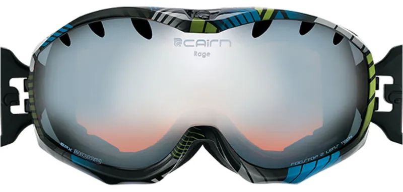 Cairn Rage Ski Goggles in Breakdown
