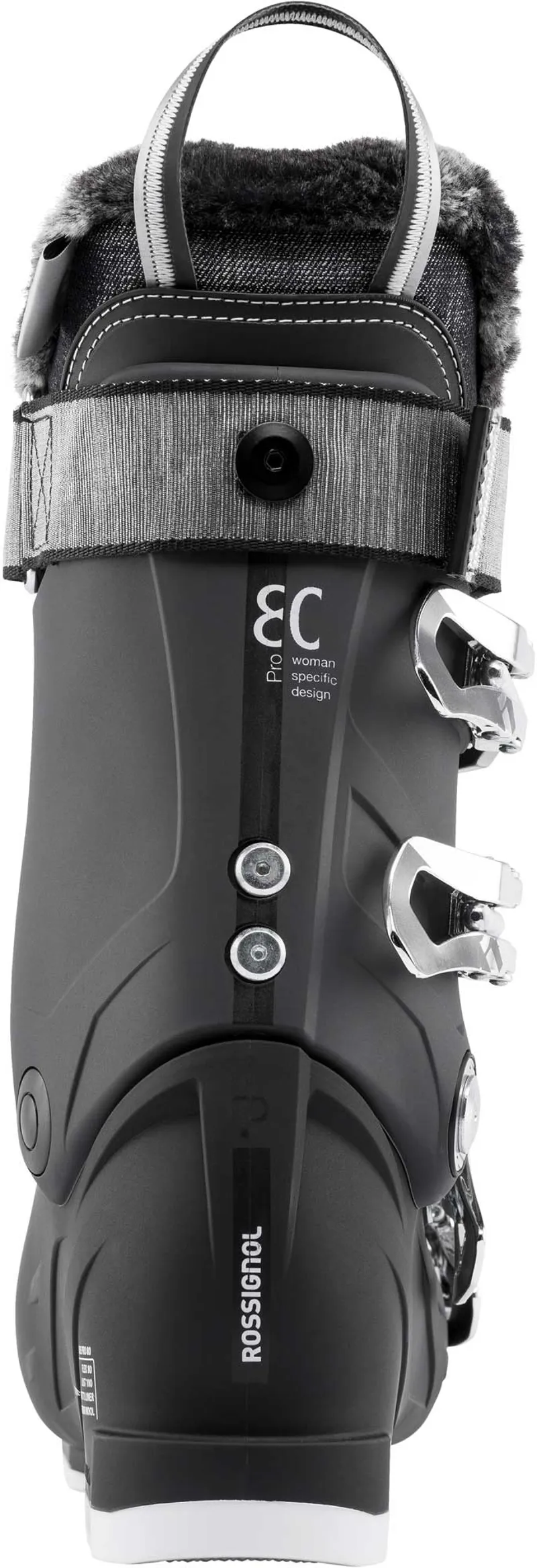 Rossignol Pure Pro 80 Womens Ski Boots in Black-2