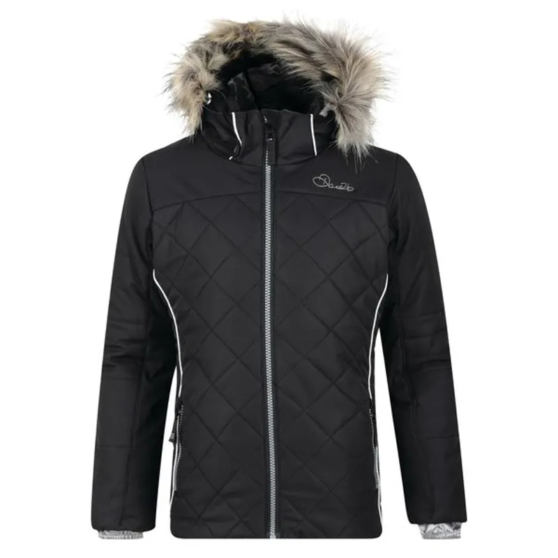 Dare2b Relucent Girls Junior Ski Jacket in Black