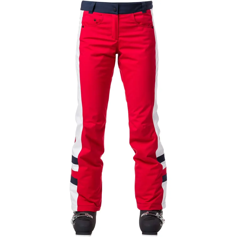 Core Ski Pants - Women's Ski Pants with Removable Braces - Coral