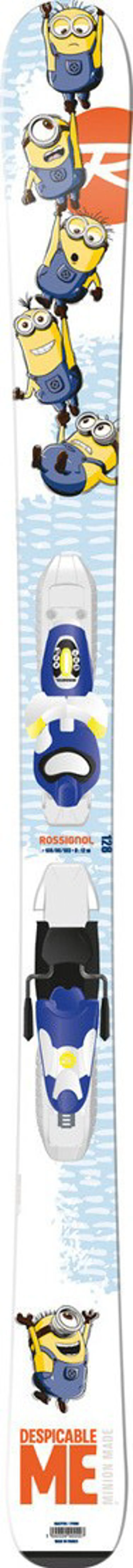Rossignol Minions Kids Skis with Kid X Bindings