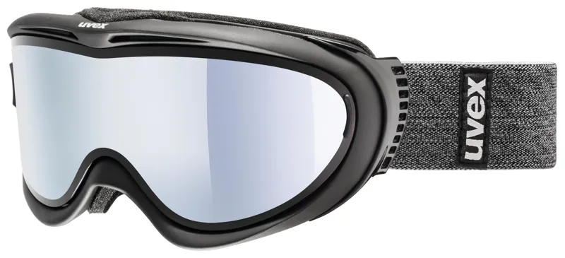 Uvex Comanche Take Off Ski Goggles in Black with 2 lens