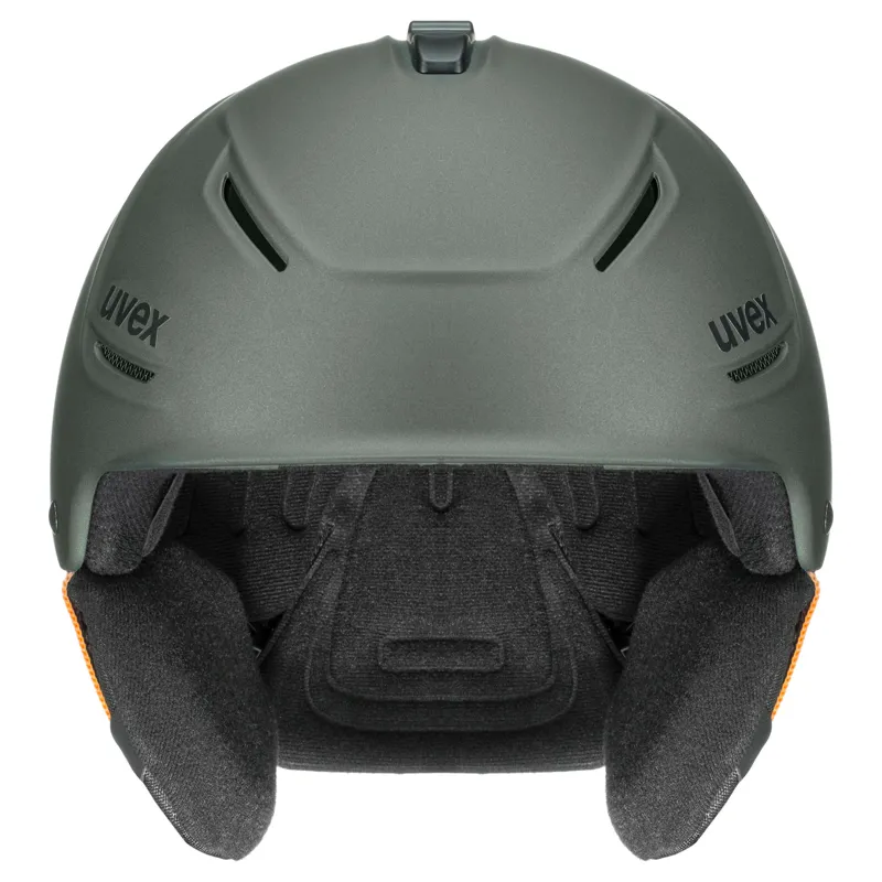 Uvex Plus 2.0 Ski Helmet In Mat Olive Green-1