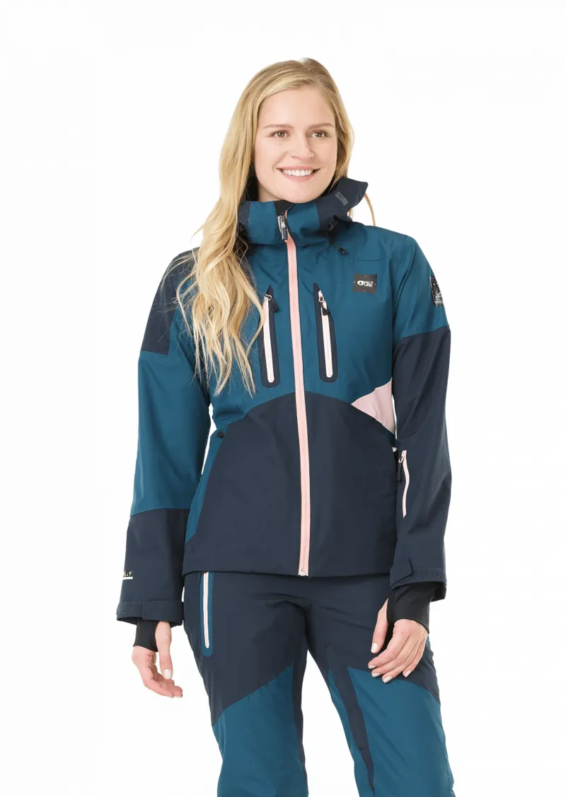 Picture Womens Seen 2.0 Ski Jacket in Dark Blue The Ski Shop