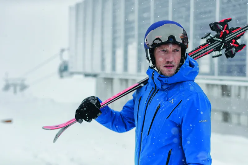 Schoffel Mens Solden3 Ski Jacket in Blue-2