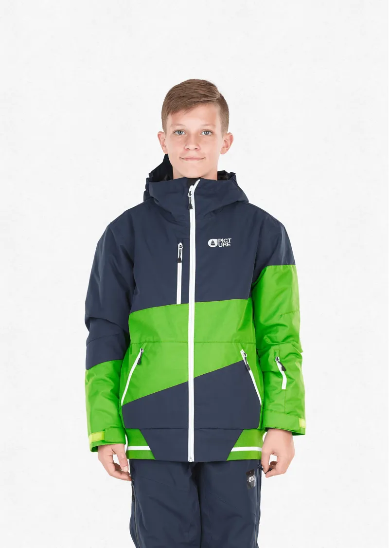 Picture Kids Slope Ski Jacket in Green-2