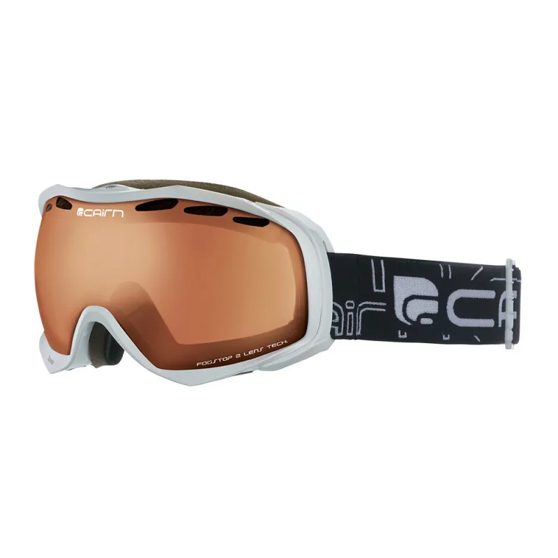 Cairn Speed Photochromic Lens Goggles in White