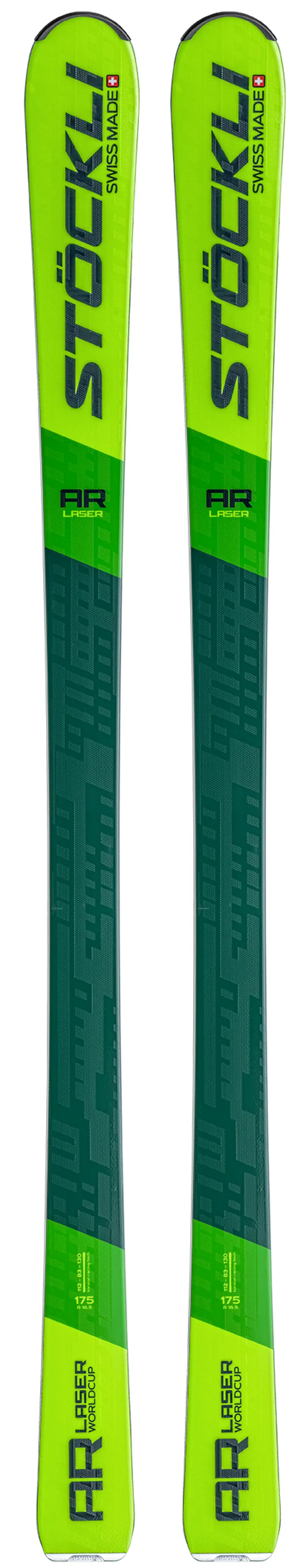 Stockli Laser AR Skis 2022 with DXM 13 Bindings