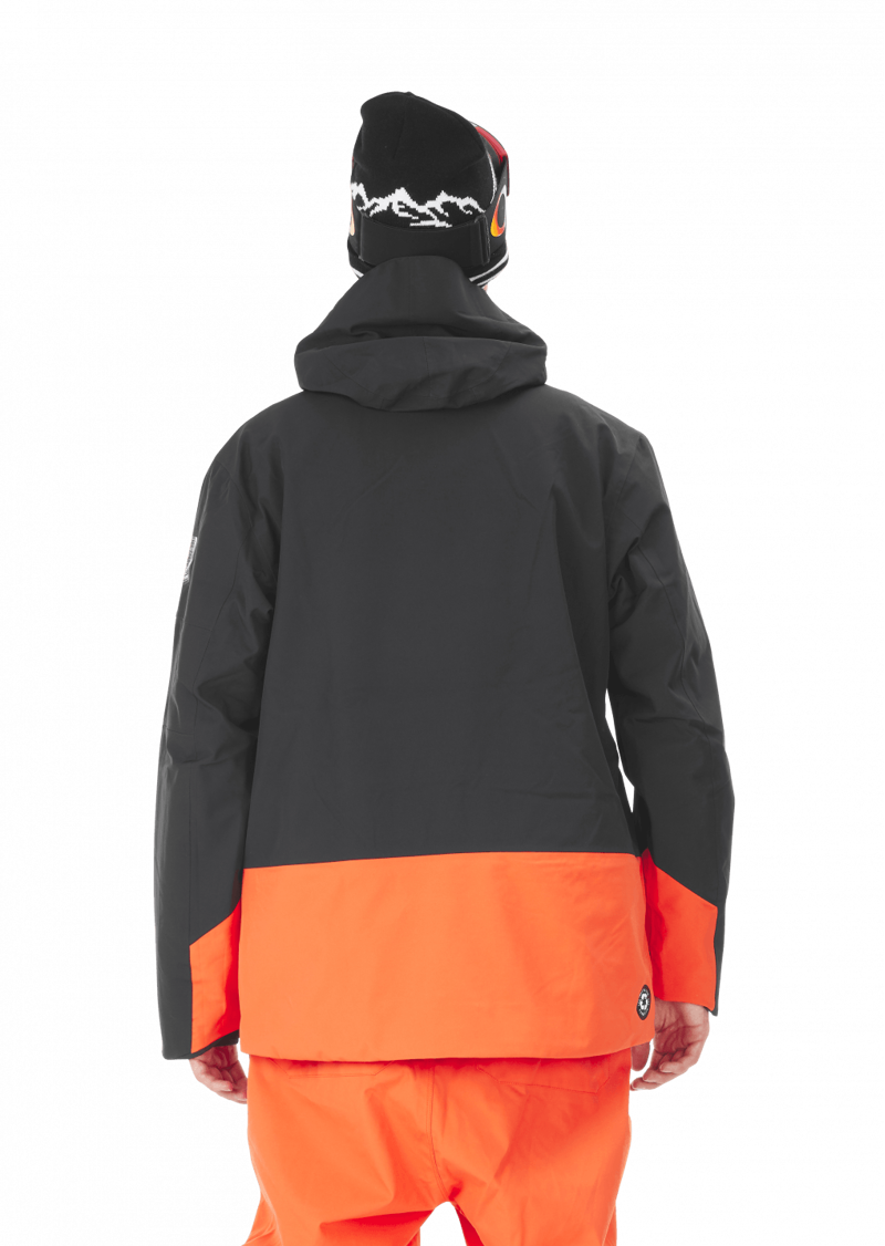 Picture Mens Track Ski Jacket in Black-2