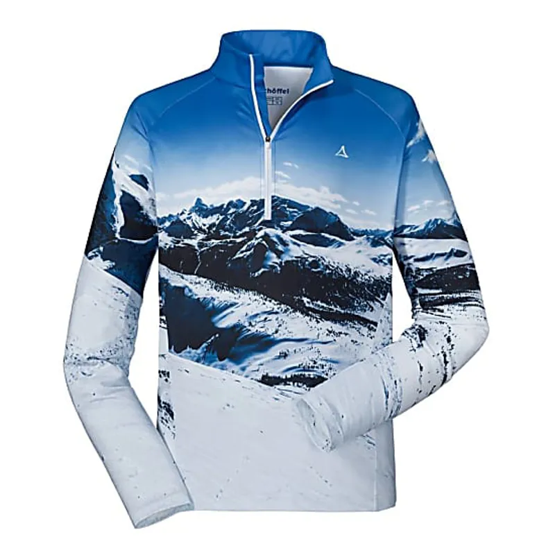 Schoffel Mens Trois Valles Midlayer in Blue