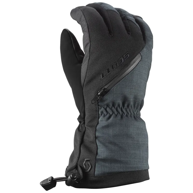 Scott Ultimate Premium GTX Mens Ski Gloves in Black