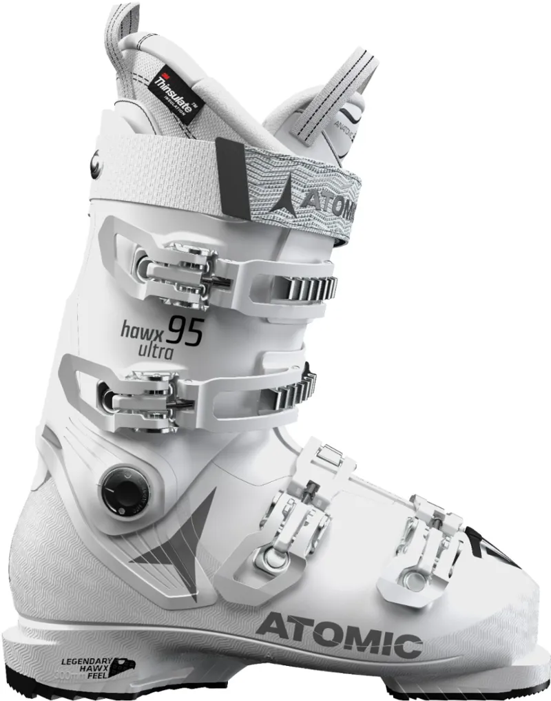 Atomic Hawx Ultra 95S Womens Ski Boots in White