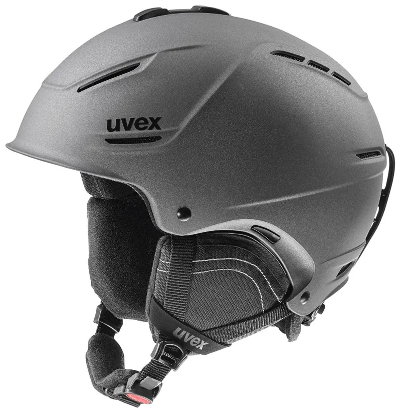 Uvex Plus 2.0 Ski Helmet In Matt Gunmetal Grey