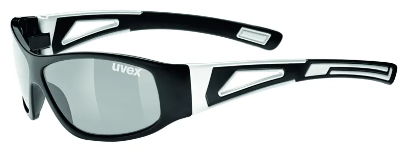 Uvex Sportstyle 509 Junior Sunglasses In Black Mirror Silver