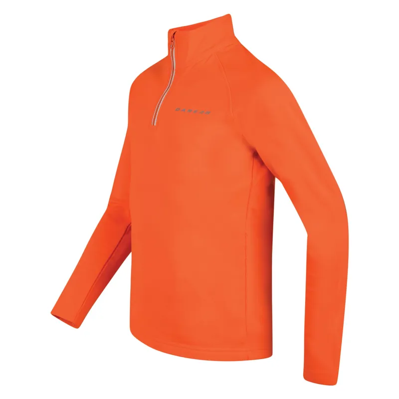 Dare2B Ricochet III Stretch Junior Fleece In Orange-1