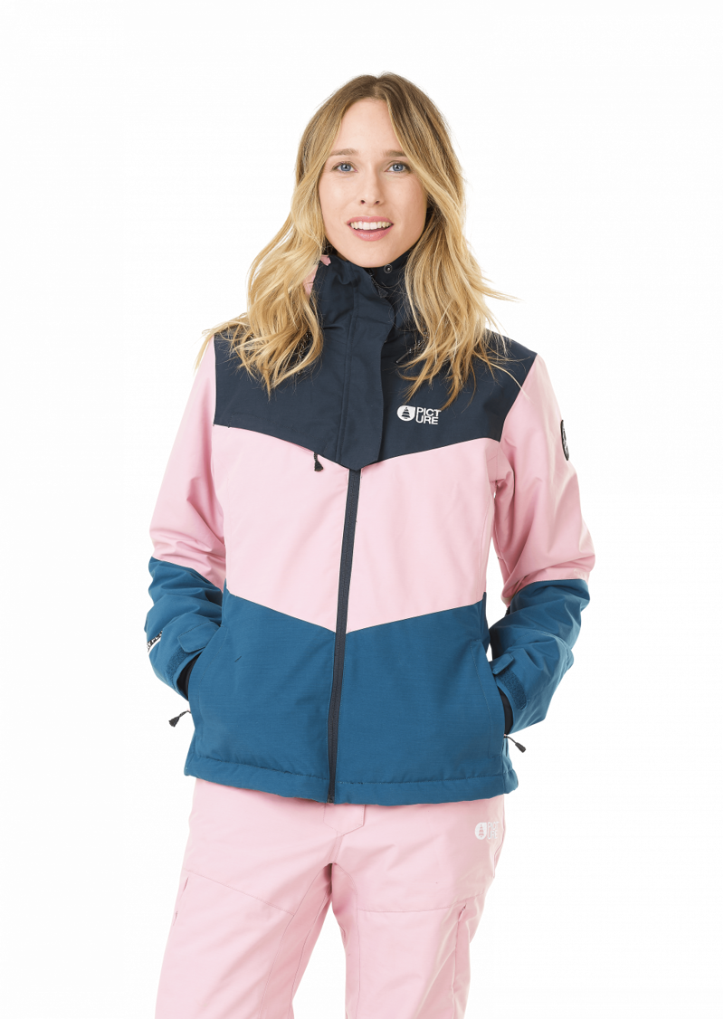 Picture Womens Weekend Ski Jacket in Pink-2