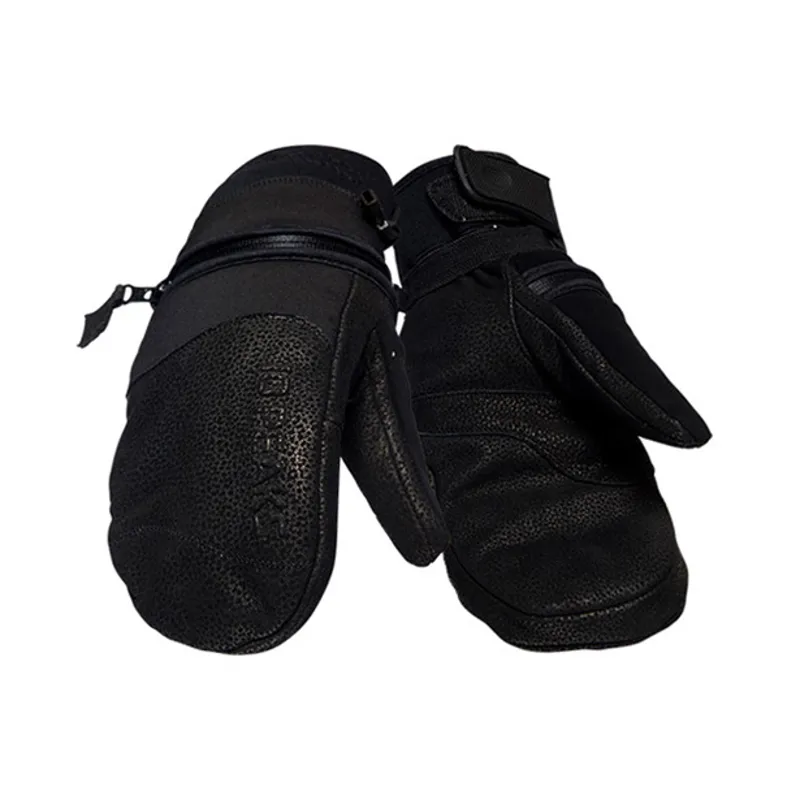 10 Peaks Wenkchemna Peak Unisex Ski Mittens in Black