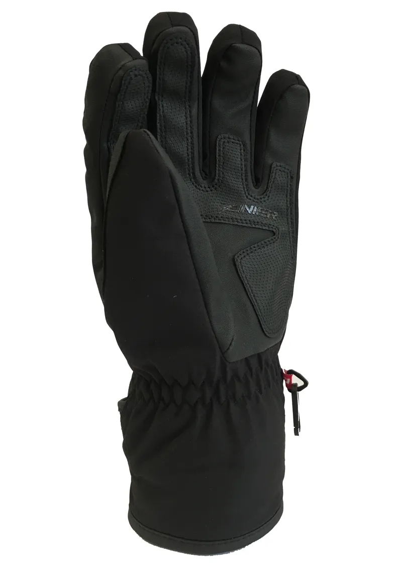 Zanier Kirchberg Gore-tex Mens Ski Gloves in Black-1