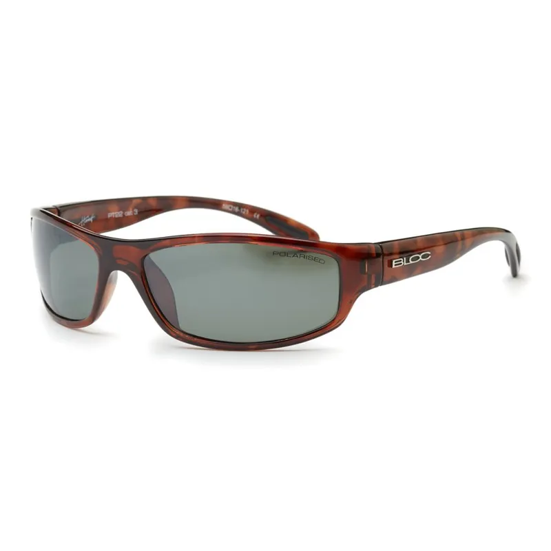 Bloc Hornet PT22 Sunglasses in Brown Tortoise with Polarised Lens