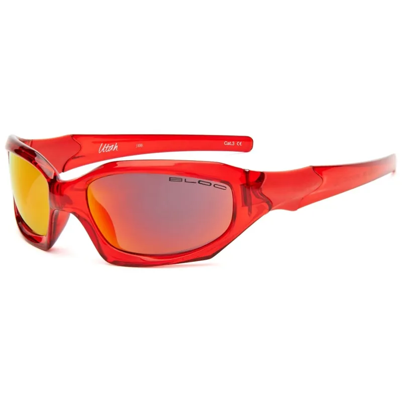 Bloc Utah J400 Junior Sunglasses in Red