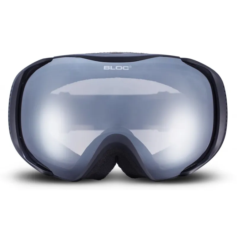 Bloc Mask Ski Goggles Matt Black with Photochromic Lens-1