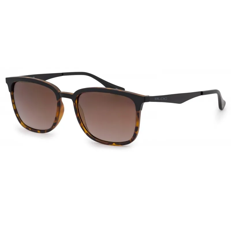 Bloc Monaco FF50 Sunglasses Matt Tortoise with Gold Mirror Lens