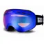 Bloc New Moon Ski Goggles - Black with Blue Mirror Lens