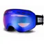 Bloc New Moon Ski Goggles in Black with Blue Mirror Lens