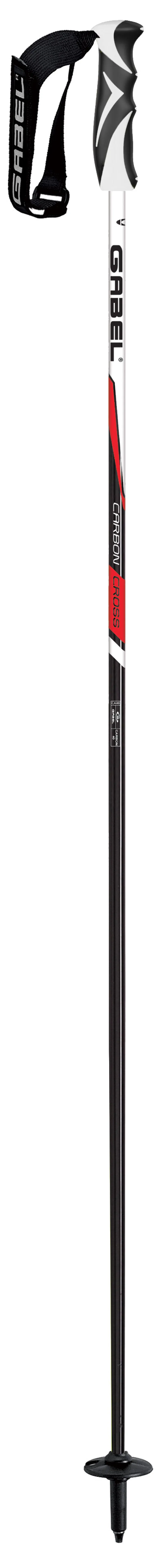 Gabel Carbon X Ski Poles in Black