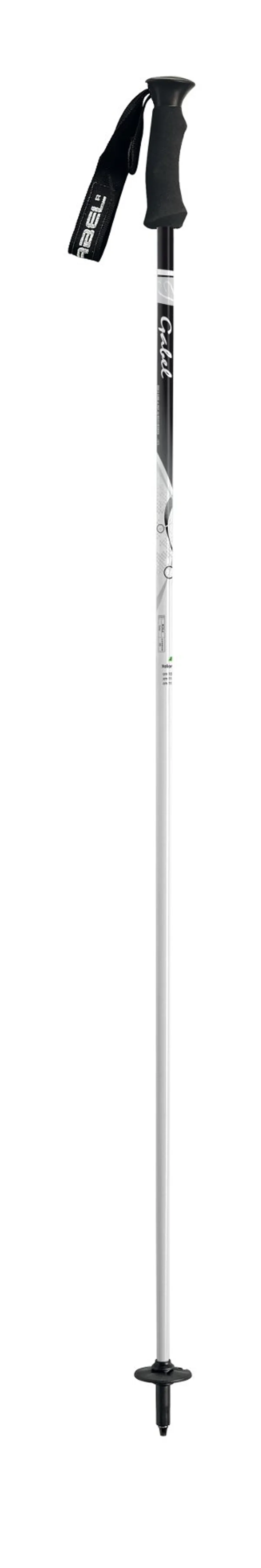 Gabel Carbon Le Chic Womens Ski Poles in White