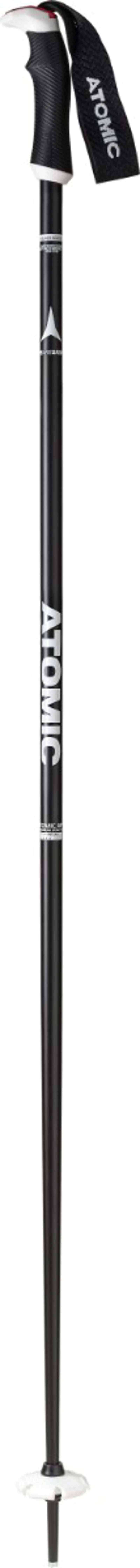 Atomic SQS Ski Poles in Black/White
