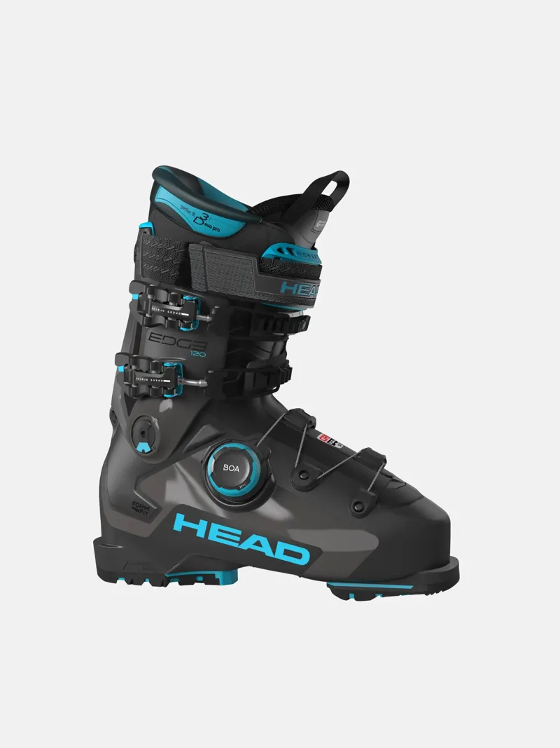 Head Edge 120 HV GW BOA Mens Ski Boots - Anthracite