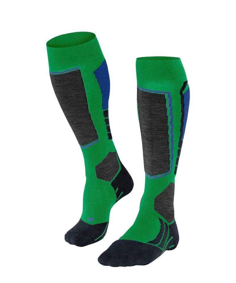 Falke SK2 Mens Technical Ski Socks - Grass Green