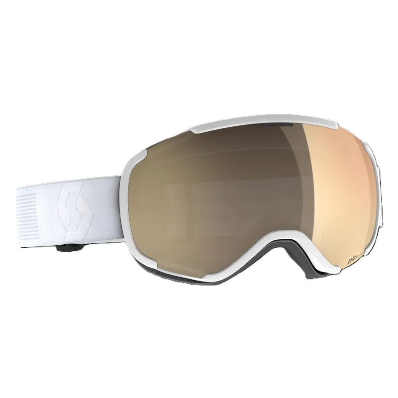 Scott Faze II Ski Goggles - White with Light Sensitive Lens