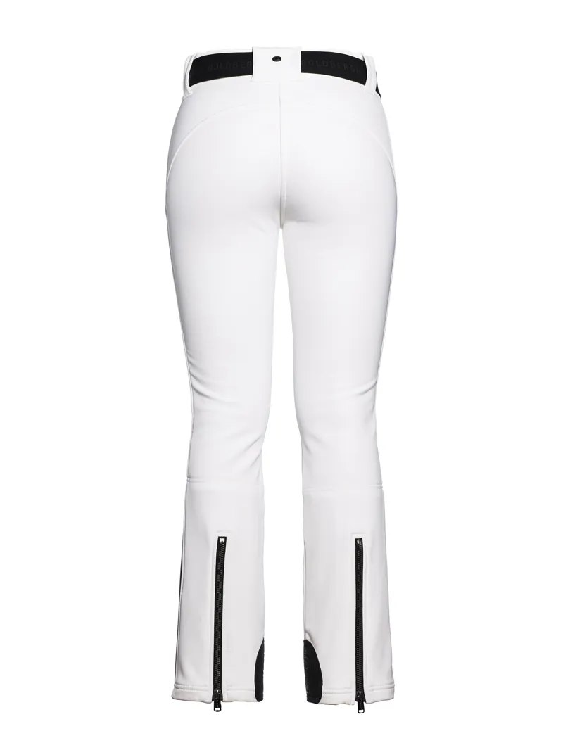Goldbergh Paloma Womens Schoeller Stretch Ski Pants in White-1