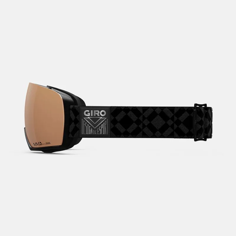 Giro Lusi Ski Goggles - Black Limit with Vivid Copper and Spare Lens-1