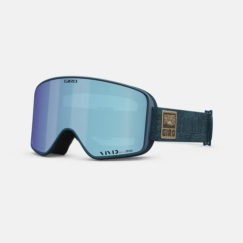 Giro Method Ski Goggles - Harbour Blue with Vivid Royal and Spare Lens