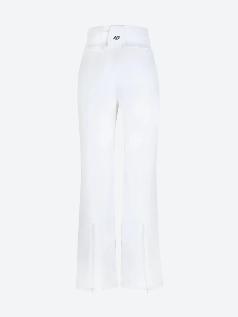 Henri Duvillard Gridin Womens Short leg Ski Pants In White-1
