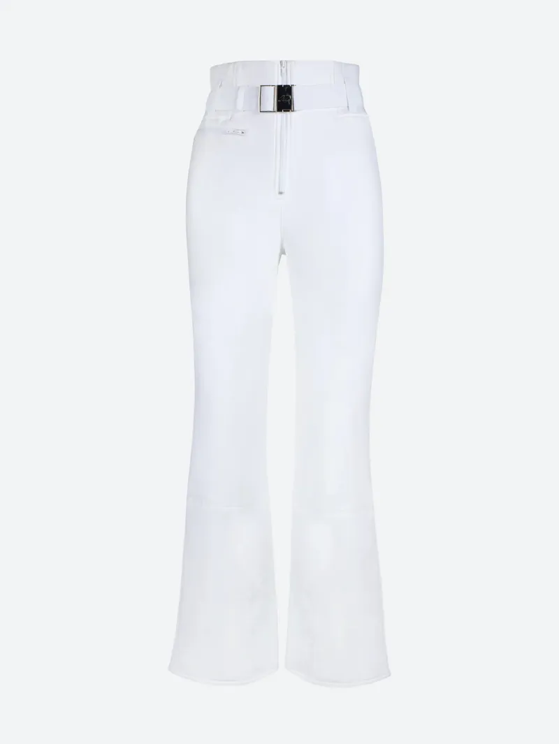 Henri Duvillard Gridin Womens Regular Leg Ski Pants In White-1