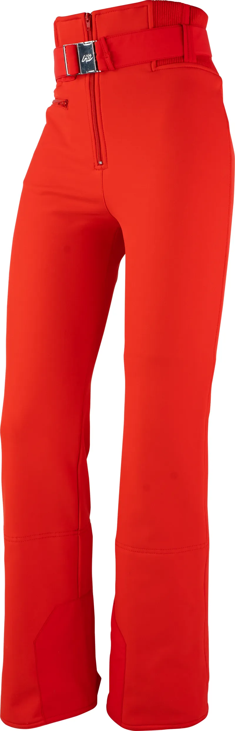Henri Duvillard Womens Gridin Short Ski Pants in Red