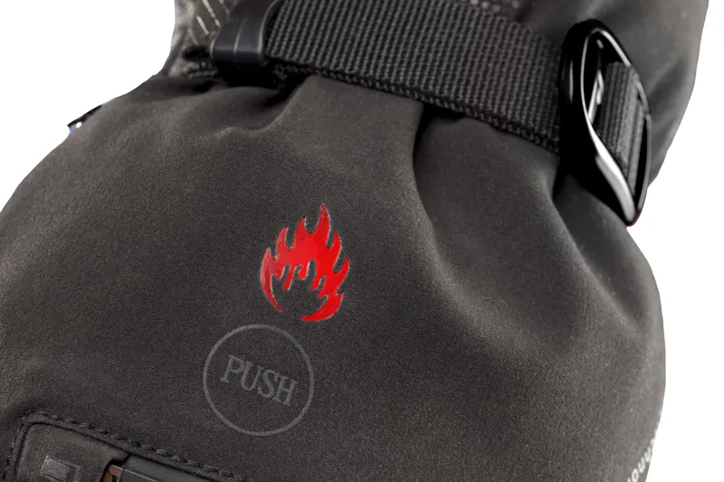 Zanier Heat STX Heated Unisex Gloves in Black-5