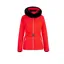 Henri Duvillard Edith Faux Fur Womens Ski Jacket - Red