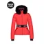2024 Goldbergh Hida Womens Faux Fur Down Ski Jacket - Flame Red