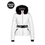 2023 Goldbergh Hida Womens Faux Fur Down Ski Jacket - White