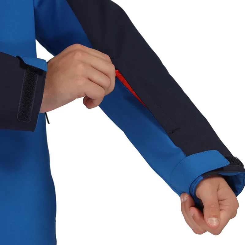 Dare2b Mentored Kids Ski Jacket In Oxford Blue-5