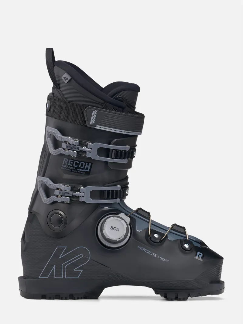 K2 Recon 100 BOA GW Mens Ski Boots - Grey
