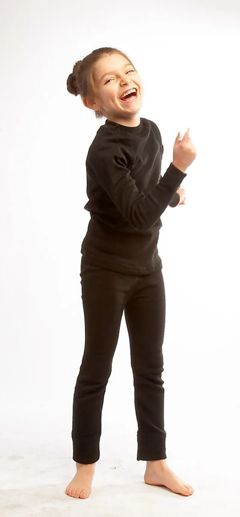 Steiner Soft-Tech Kids Thermal Vest Base Layer in Black-2