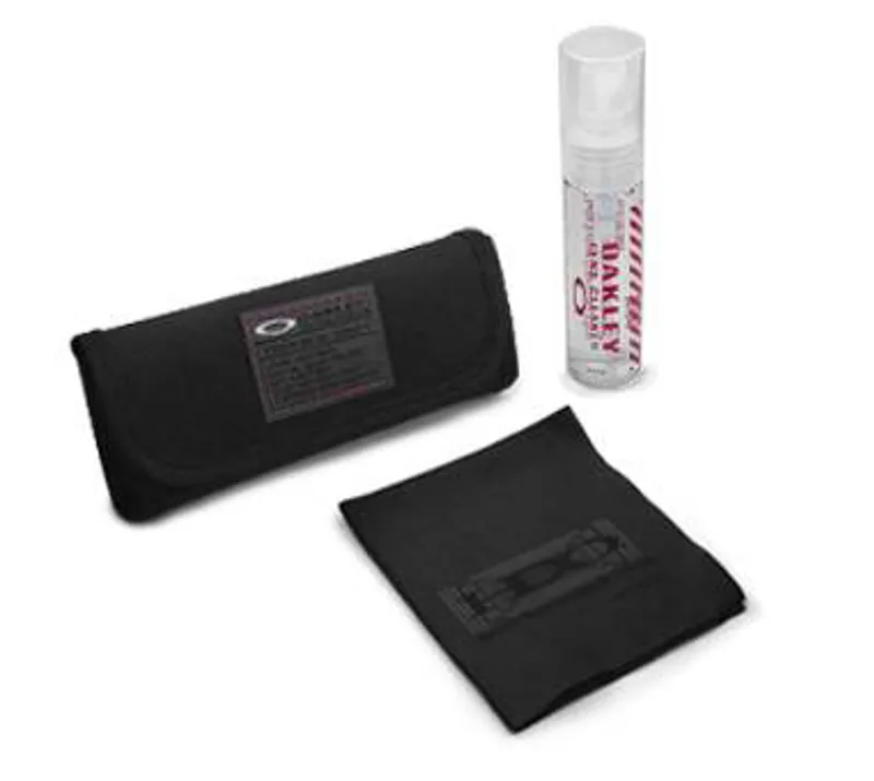 Oakley Goggle Lens Cleaning Kit - Spray Cleaner Cloth and Case