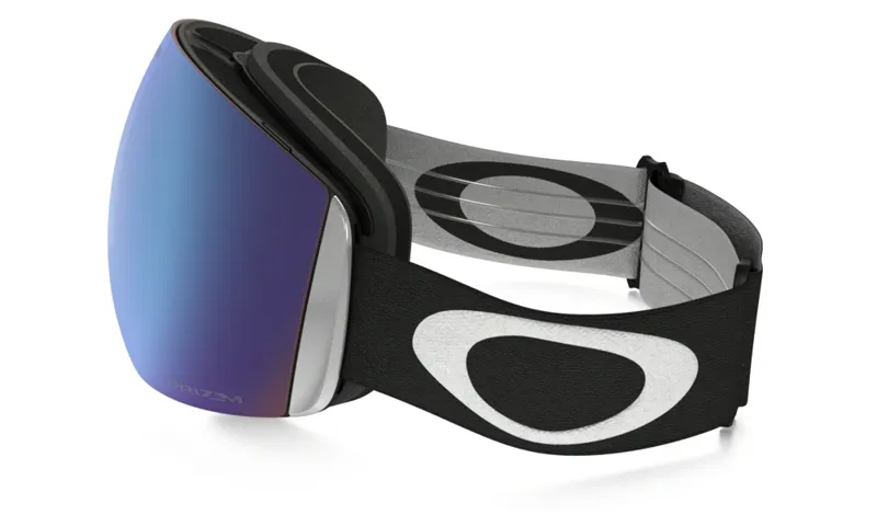 Oakley Flight Deck L Goggles In Black With Prizm Sapphire Lens